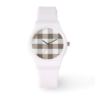 Reloj De Pulsera Modelo del mantel de Brown