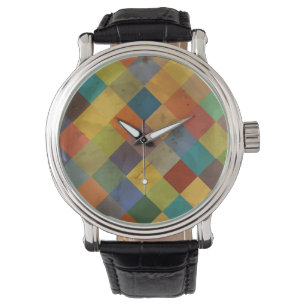 Reloj De Pulsera Modelo del vintage. Geométrico