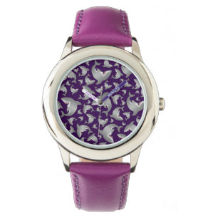 Reloj De Pulsera Modelo púrpura del tiburón