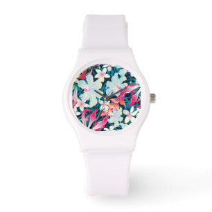 Reloj De Pulsera Modelo tropical colorido