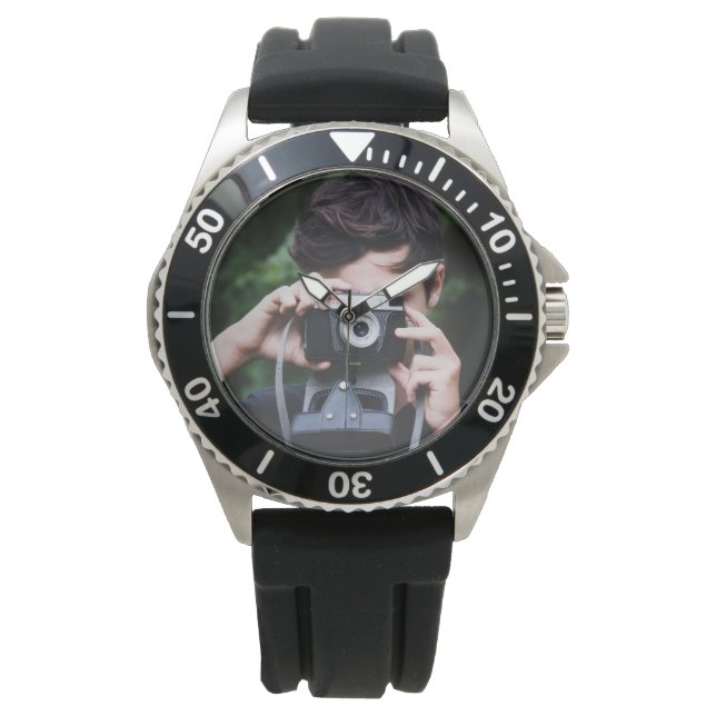 Reloj De Pulsera Modern Electronic Watch with LED Display (Anverso)