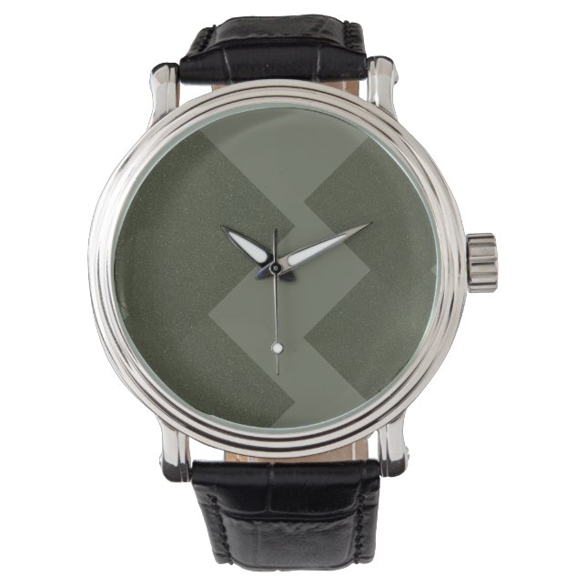 Reloj De Pulsera Modern Moss Green eWatch Face (Anverso)
