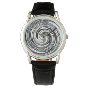 Reloj De Pulsera Moderna Swirl Abstract Art. 7