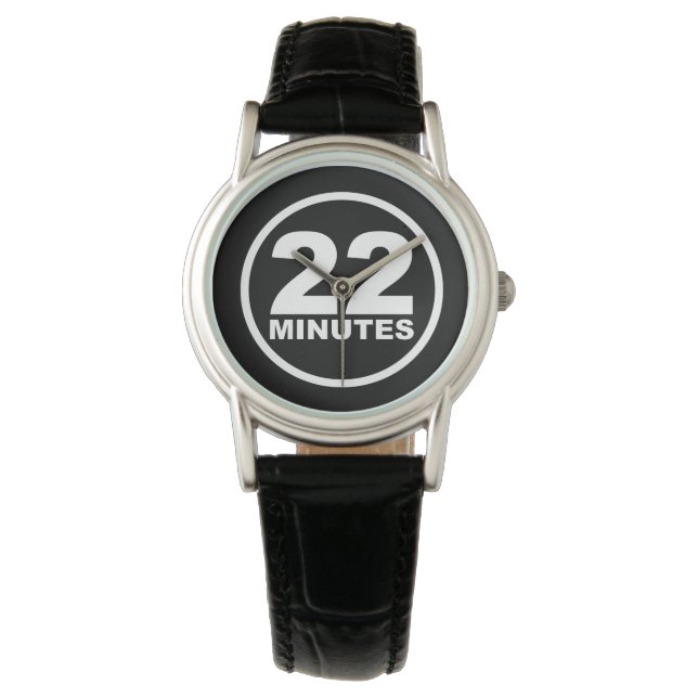 Reloj De Pulsera Moderno - 22 Minutos (Anverso)