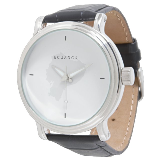 Reloj De Pulsera Moderno: Mapa de Ecuador (Angular)