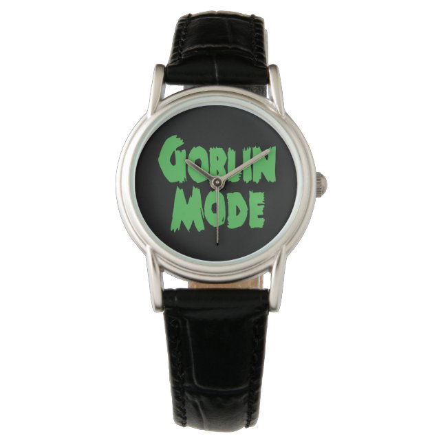 RELOJ DE PULSERA MODO GOBLIN (Anverso)