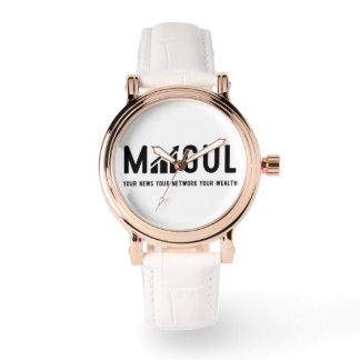 Reloj De Pulsera MOGUL WATCH señoras rosa oro