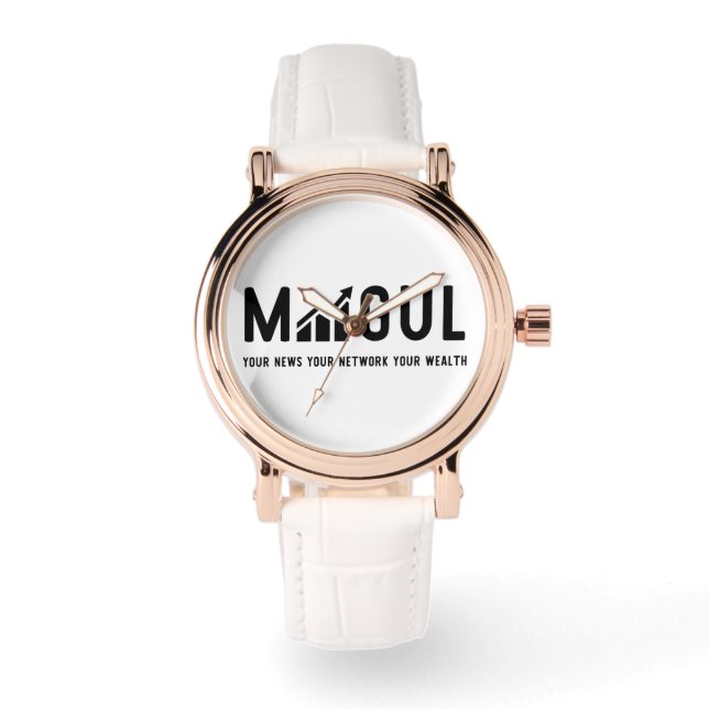 Reloj De Pulsera MOGUL WATCH señoras rosa oro (Anverso)