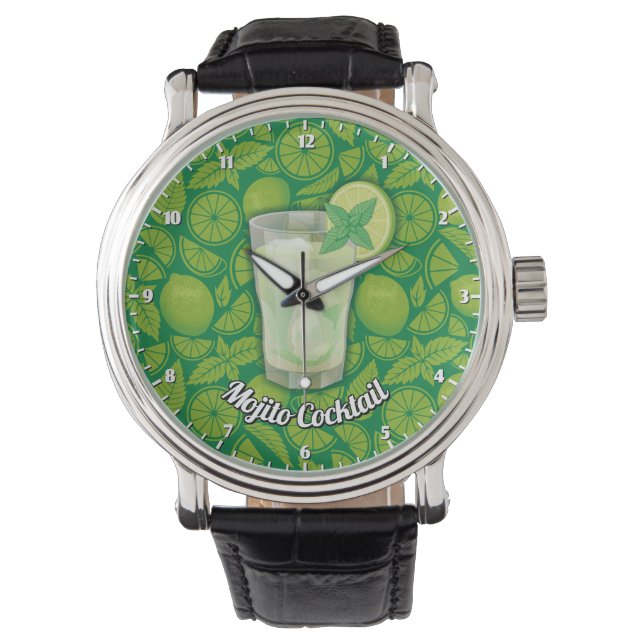 Reloj De Pulsera Mojito (Anverso)