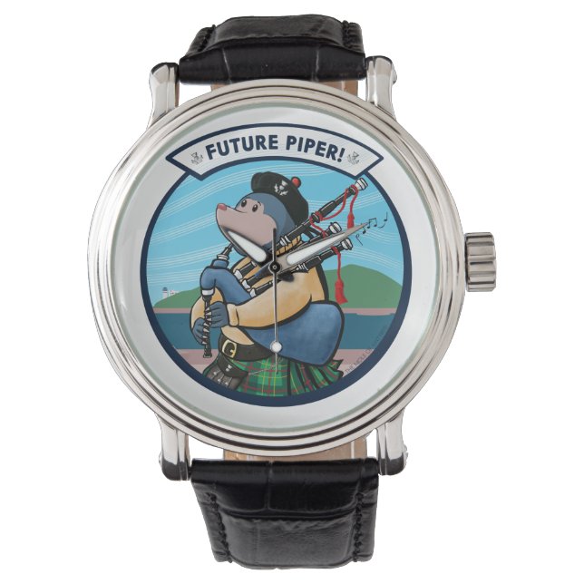 Reloj De Pulsera Mole De Kintyre Futuro Piper (Anverso)
