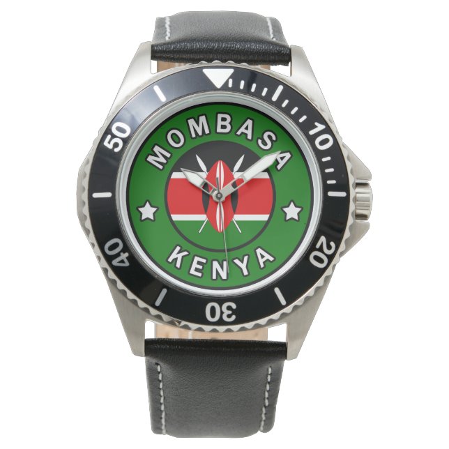 Reloj De Pulsera Mombasa Kenia (Anverso)