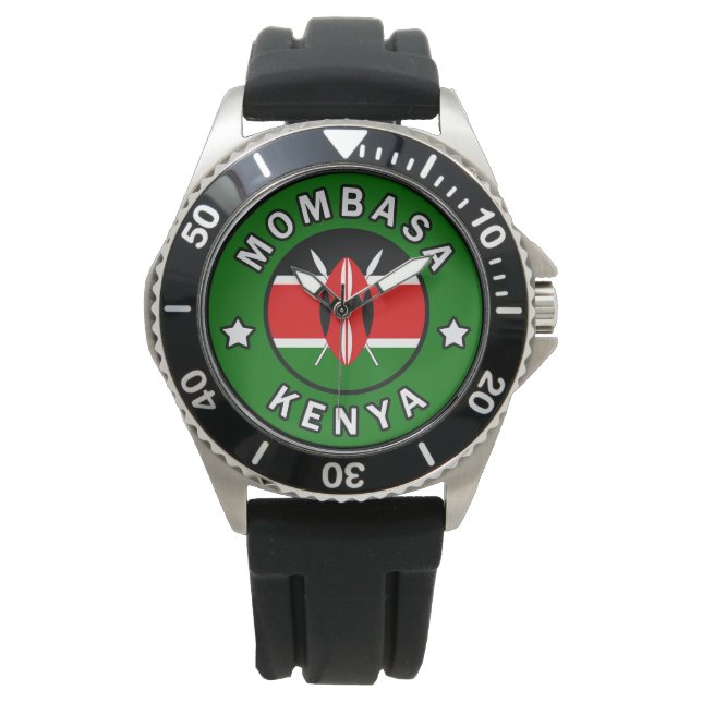 Reloj De Pulsera Mombasa Kenia (Anverso)