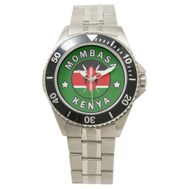Reloj De Pulsera Mombasa Kenia (Anverso)