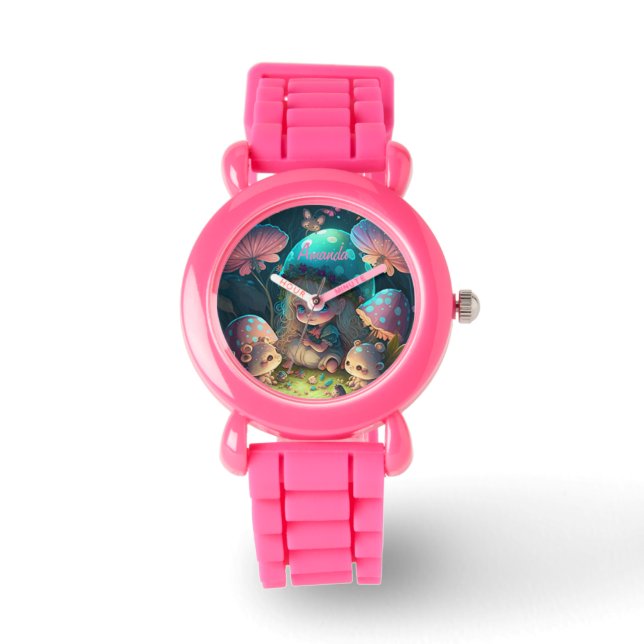 Reloj De Pulsera Momentos del elfo mágico (Anverso)
