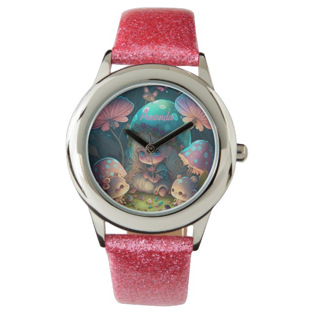 Reloj De Pulsera Momentos del elfo mágico (Anverso)