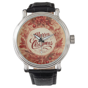 Reloj De Pulsera Momentos feroces: Keychain, tema de los Navidades