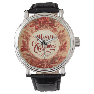 Reloj De Pulsera Momentos feroces: Keychain, tema de los Navidades