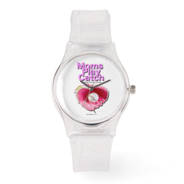 Reloj De Pulsera Moms Play Catch (Anverso)