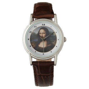 Reloj De Pulsera Mona Lisa y Leonardo da Vinci/vintage Italia