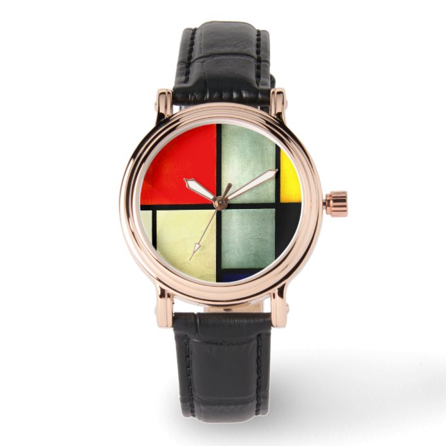 Reloj De Pulsera Mondrian - Tableau 3 (Anverso)