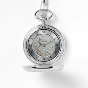 Reloj De Pulsera Moneda conmemorativa Dolley Madison 1999 ~