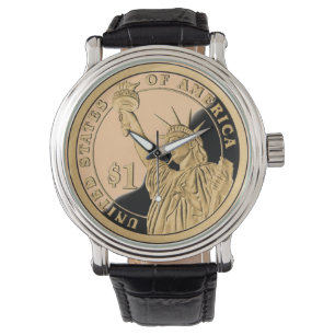 Reloj De Pulsera Moneda de la libertad