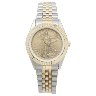 Reloj De Pulsera Moneda de oro de 1923 en St Gaudens $20