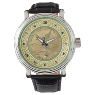 RELOJ DE PULSERA MONEDA DEL ORO LIBERTAD