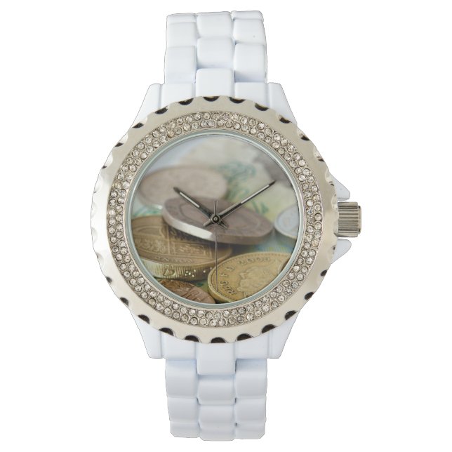 Reloj De Pulsera Monedas de Gran Bretaña (Anverso)
