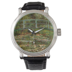 Reloj De Pulsera Monet French Bridge Giverney