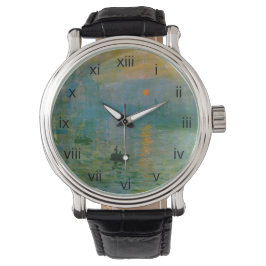 Reloj De Pulsera Monet Impression Sunrise