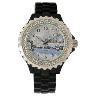 Reloj De Pulsera Monet - La Magpie, la famosa pintura
