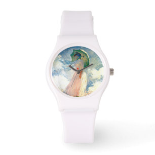Reloj De Pulsera Monet Lady con Parasol