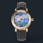 Reloj De Pulsera Monet - Lilies de agua 1919<br><div class="desc">Pintura de Claude Monet de 1919,  Water Lilies.</div>