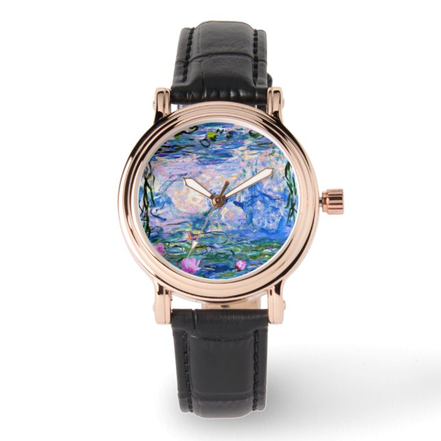 Reloj De Pulsera Monet - Lilies de agua 1919 (Anverso)