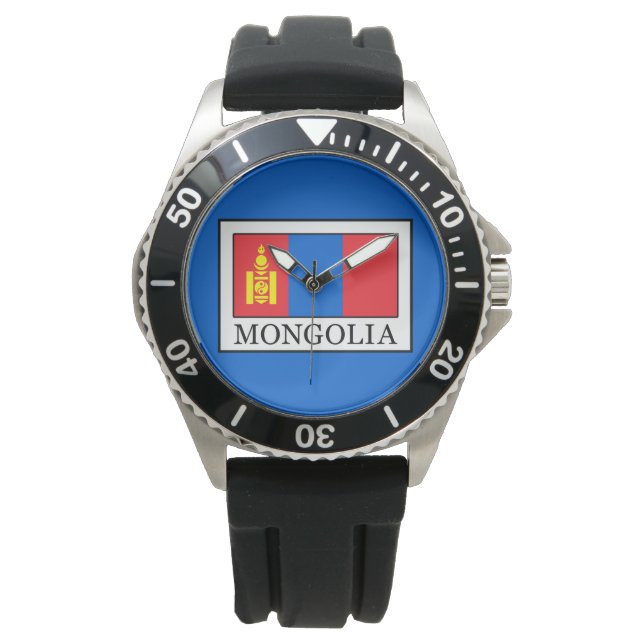 Reloj De Pulsera Mongolia (Anverso)