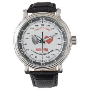 Reloj De Pulsera Monitor de la presión arterial del