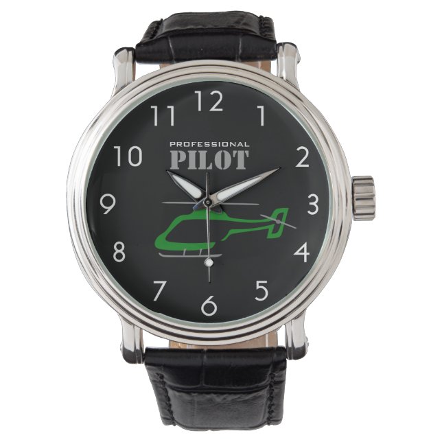 Reloj De Pulsera Monitoreo piloto profesional (Anverso)
