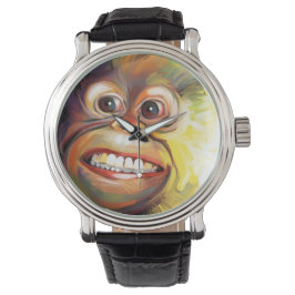 Reloj De Pulsera Monkey Face Watch