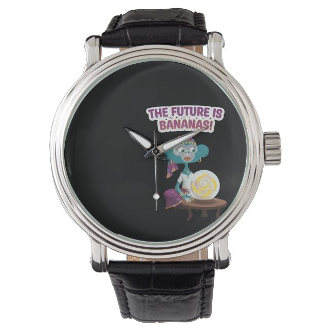 Reloj De Pulsera Mono adivino de la suerte (Anverso)