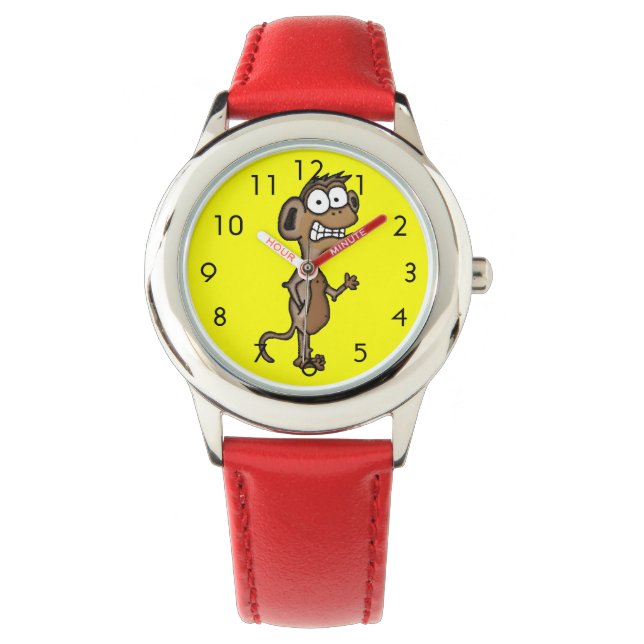 Reloj De Pulsera Mono de ondeo (Anverso)