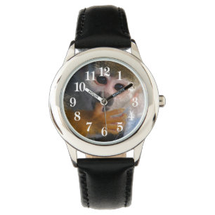 Reloj De Pulsera Mono lindo del bebé rescatado
