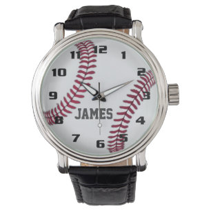 Reloj De Pulsera Monograma Béisbol