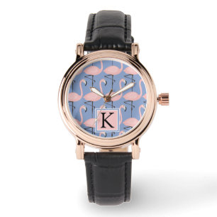 Reloj De Pulsera Monograma blando del modelo el del flamenco