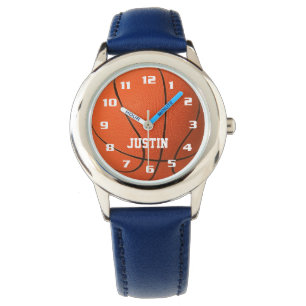 Reloj De Pulsera Monograma de Guay con nombre asombroso baloncesto