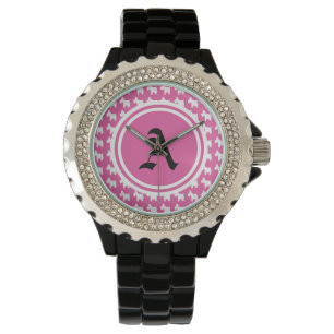 Reloj De Pulsera Monograma de la capacitación (Westies)