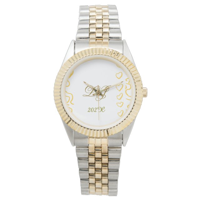 Reloj De Pulsera Monograma de LiveJournal (Anverso)