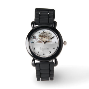 Reloj De Pulsera Monograma de Relieve metalizado plateado de edgeho