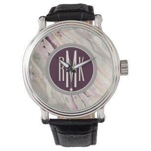 Reloj De Pulsera Monograma el   I que fluye