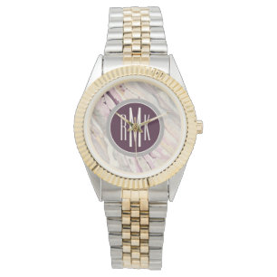 Reloj De Pulsera Monograma el   I que fluye